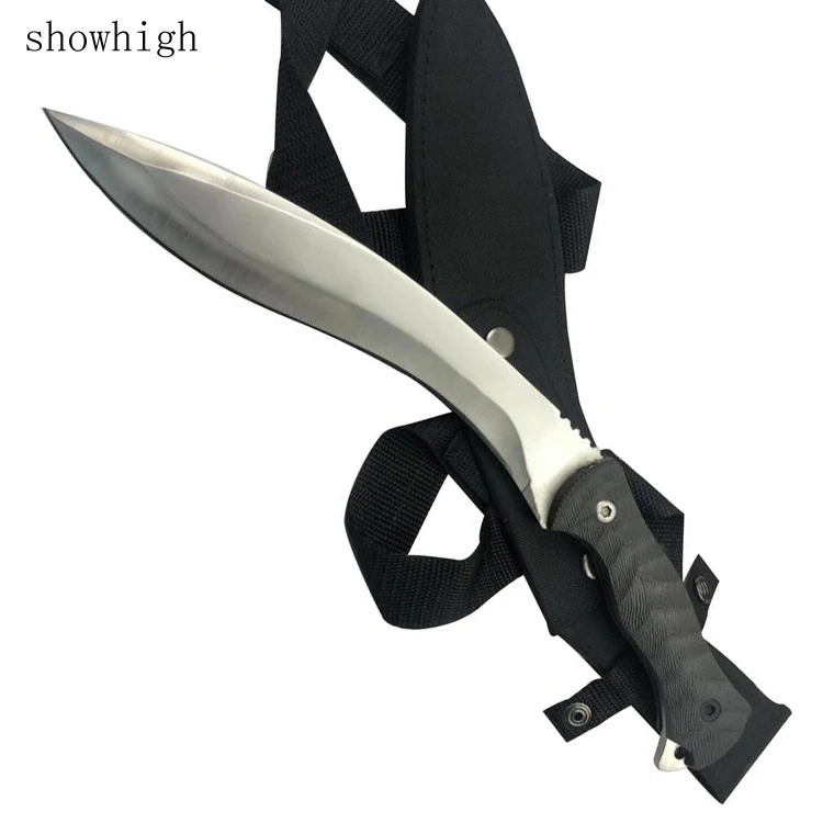 fixed blade hunting knife  outdoor gear cutlass saber machete camping knife 95038