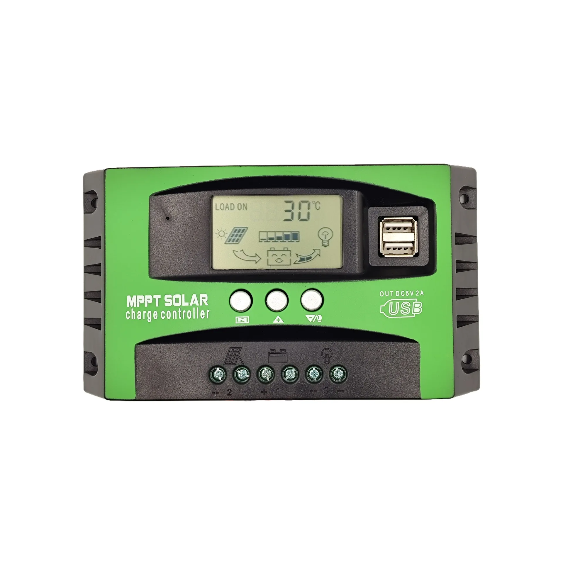 30A 40A 60A 80A 100A 12v 24v  MPPT/PWM smart solar charge controller MPPT solar charger controller