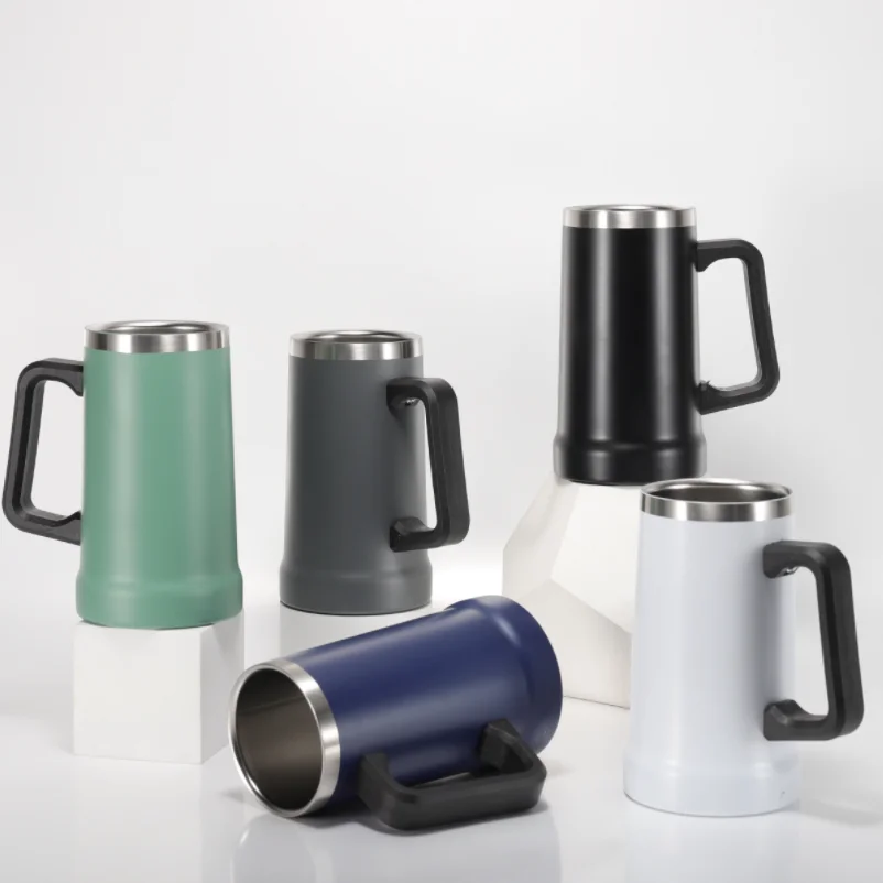 24oz STANLEY 473ml copo inox termico custom printed LOGO double wall stainless steel vaccum beer mug