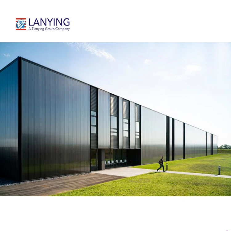 2000sqm Modern Prefab Steel Structure Building Warehouse/Workshop/Office Construction