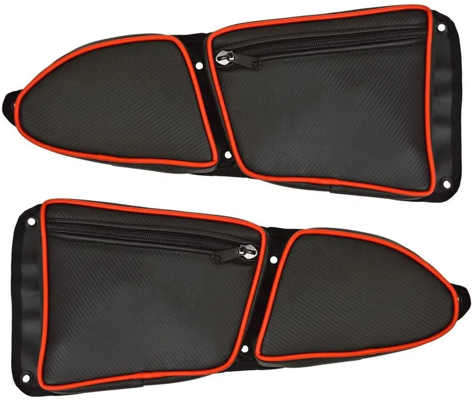 Waterproof Polaris RZR Door Bags UTV Side Door Bags with Knee Pad