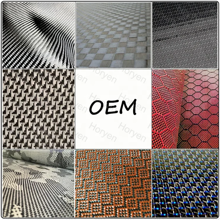 Factory manufacture building material high strength 200gsm 12K UD carbon fiber fabric