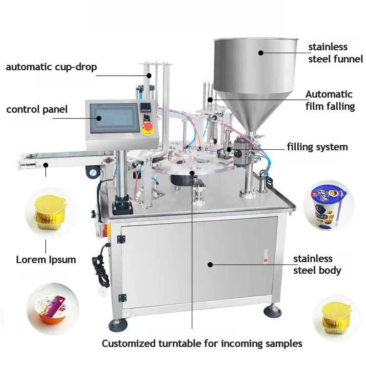 Hot Sale Honey Gels Small Ultrasonic Heat Tooth Paste Dressing Soft Tube Fill and Seal Machine