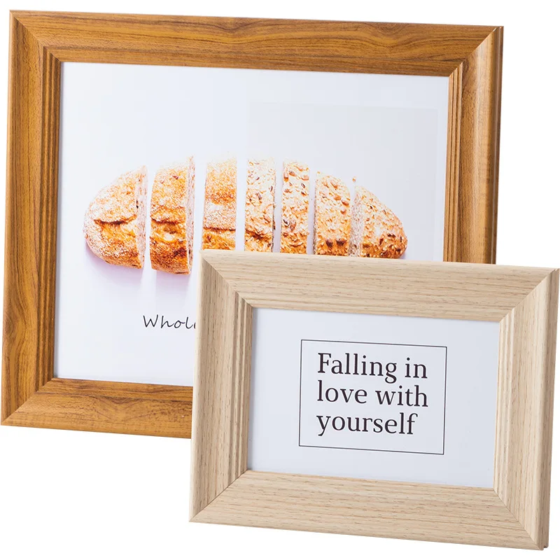 
Manufacturer wholesale custom handmade rustic resin photo frame for home bedroom living room decoration 