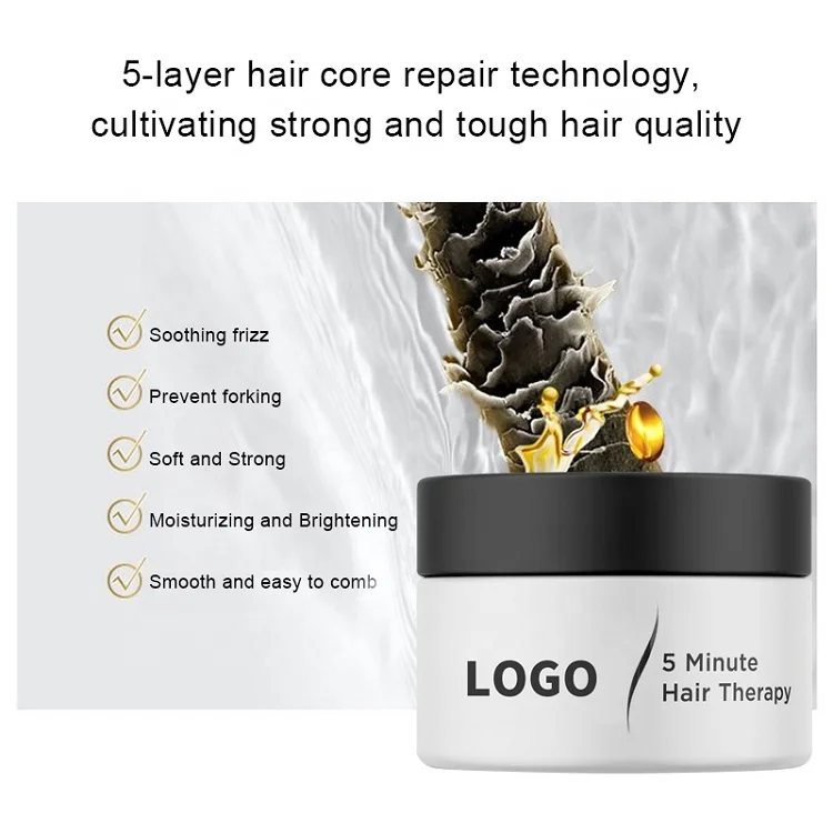 OEM ODM High Quality 5 Mins Hair Therapy Amino Acid Intense Moisture Imported Hair Mask Guangzhou