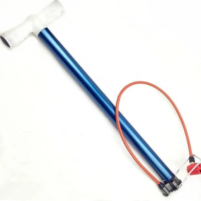 High pressure bicycle pump, motorcycle basketball football electric car family portable air cylinder bike handle pump