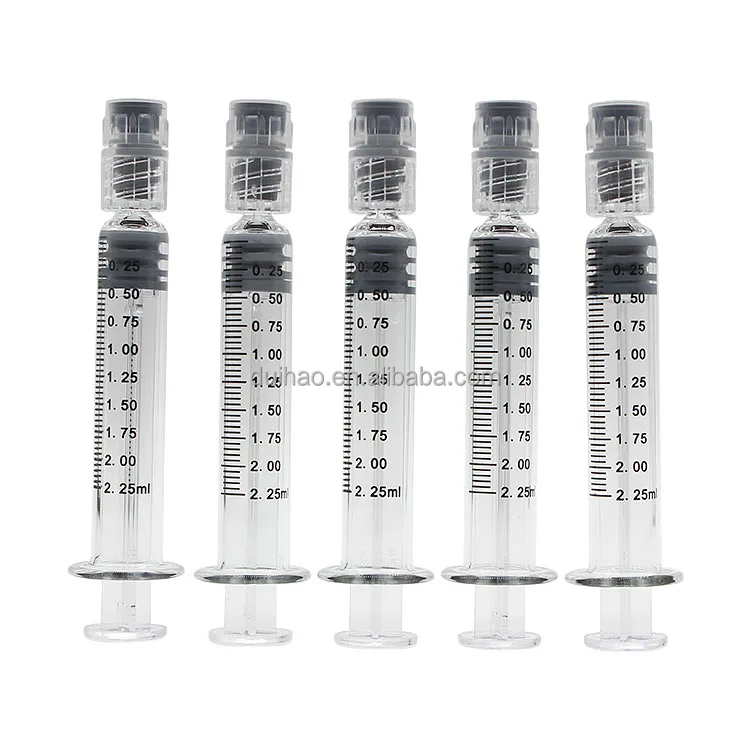 Disposable Human Medical Sterile Syringe  0.5/1/1.5/2.25/3/5/10 ml Syringes