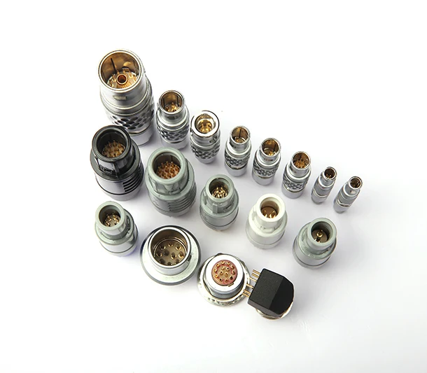 china manufacture fast connector  FGG/EGG  circular plug socket self locking push pull connector