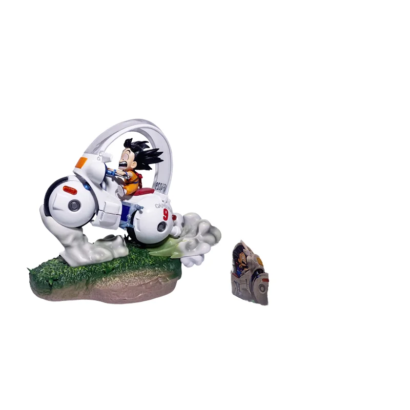 Dragon Super ball Goku motorcycle Goku 9 capsule locomotive box set hand tiktok hot selling animation derivatives