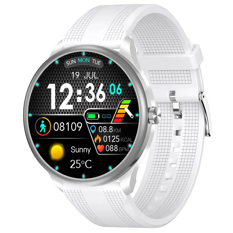 2022 Smart dynamic PPG&ECG monitoring smart tracker watch logo accept customization