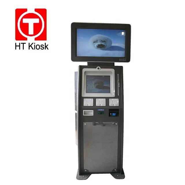 26/42 ads 17 touch screen 16 keys pin pad Bank card reader scanner NFC/RFID self service kiosk customized color