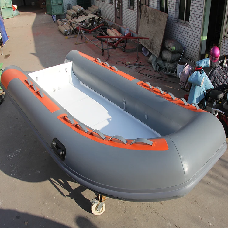 CE Rib 360 PVC Racing Plastic Rafting Inflatable Boat with Outboard Engine for Fishing