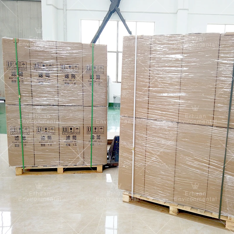 Erhuan Spunbonded Powder Coating Spray Booth Recycling Air Filter Cartridge