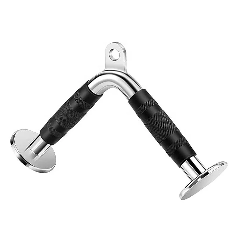Cheap High Quality Cable Attachment Power Rack Handle Lat Pull Down Pulley System Tricep Rope