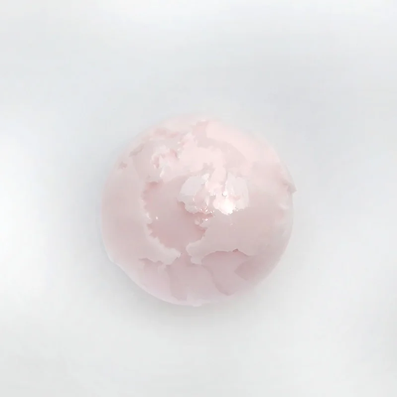 Custom Private Label Earth Shape 0rganic Herbal Handmade Soap Reduce Stain Whitening Milk Soap