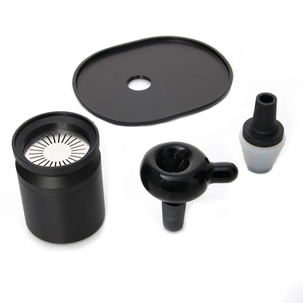 Portable Multi-Function Gravity Hookah Complete Set with 360 Rotating Glass hookah set