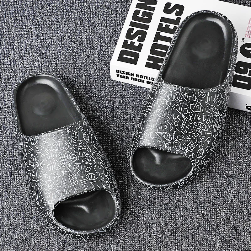 Женские шлепанцы Yeezy стильные для дома и улицы Лидер