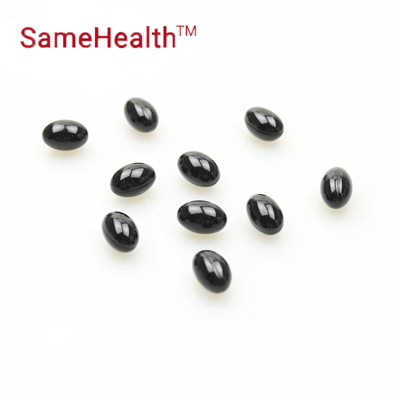 Добавка для повышения иммунитета, органическое черное масло семян кумина, нигерила посевная, 500 мг, поставщик капсул Softgel