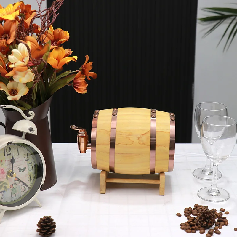 Engraved Aging 80ml wine Barrel Tequila Whiskey Barrel Wine wooden wine barrels