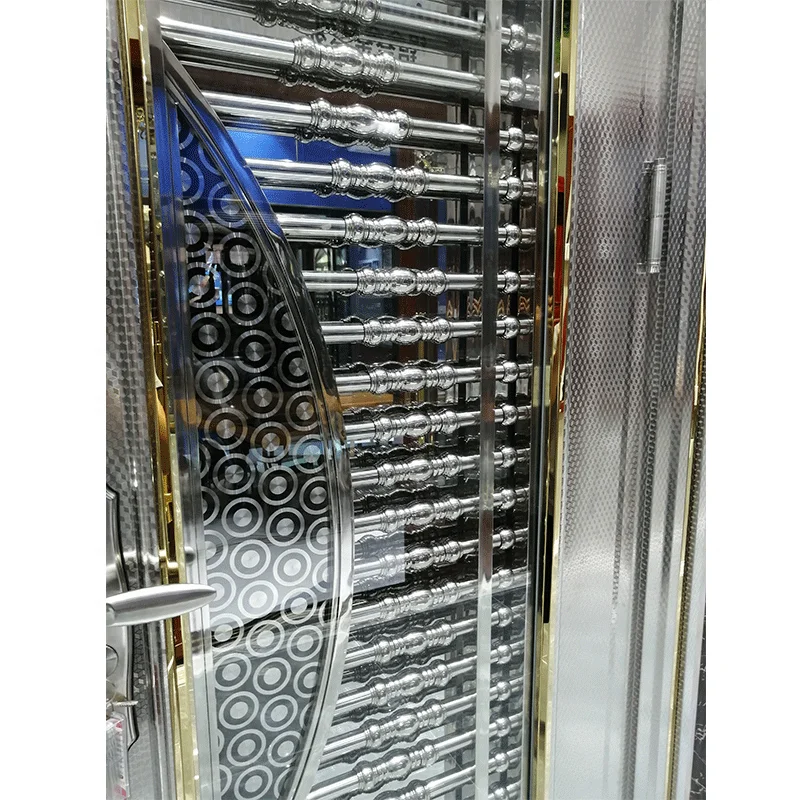 modern 304 price frame gate stainless steel entry single door design entrance door