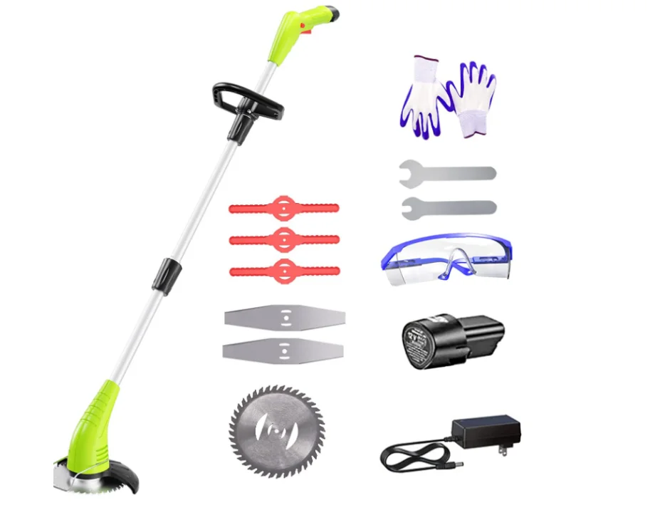 FEIHU Private Model Cordless Mini Grass Trimmer Lithium Battery Grass Trimmer and Edger Tool Combo