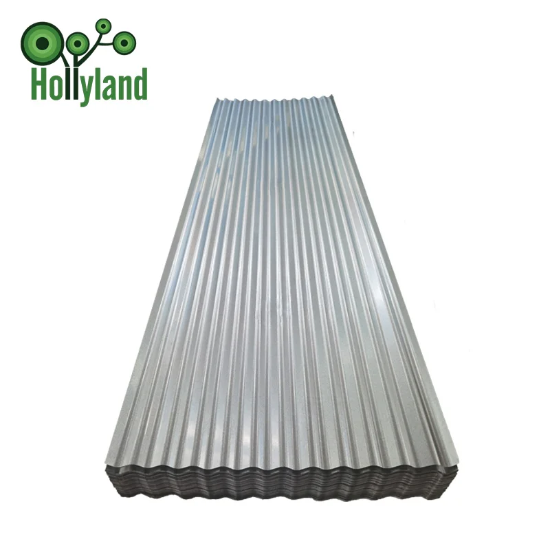 Wholesale AZ120 Full Hard hot rolled  GI GL corrugated building material sheet steel plate galvalume roof plate