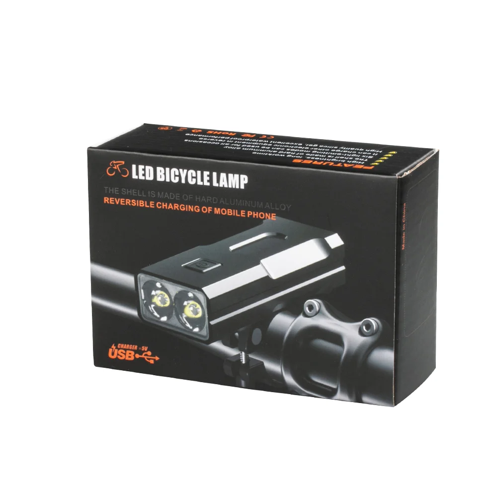 A free sample 600Lum 6063-T6 aircraft aluminum rechargeble mountain road off-road kid bike bicycle front light