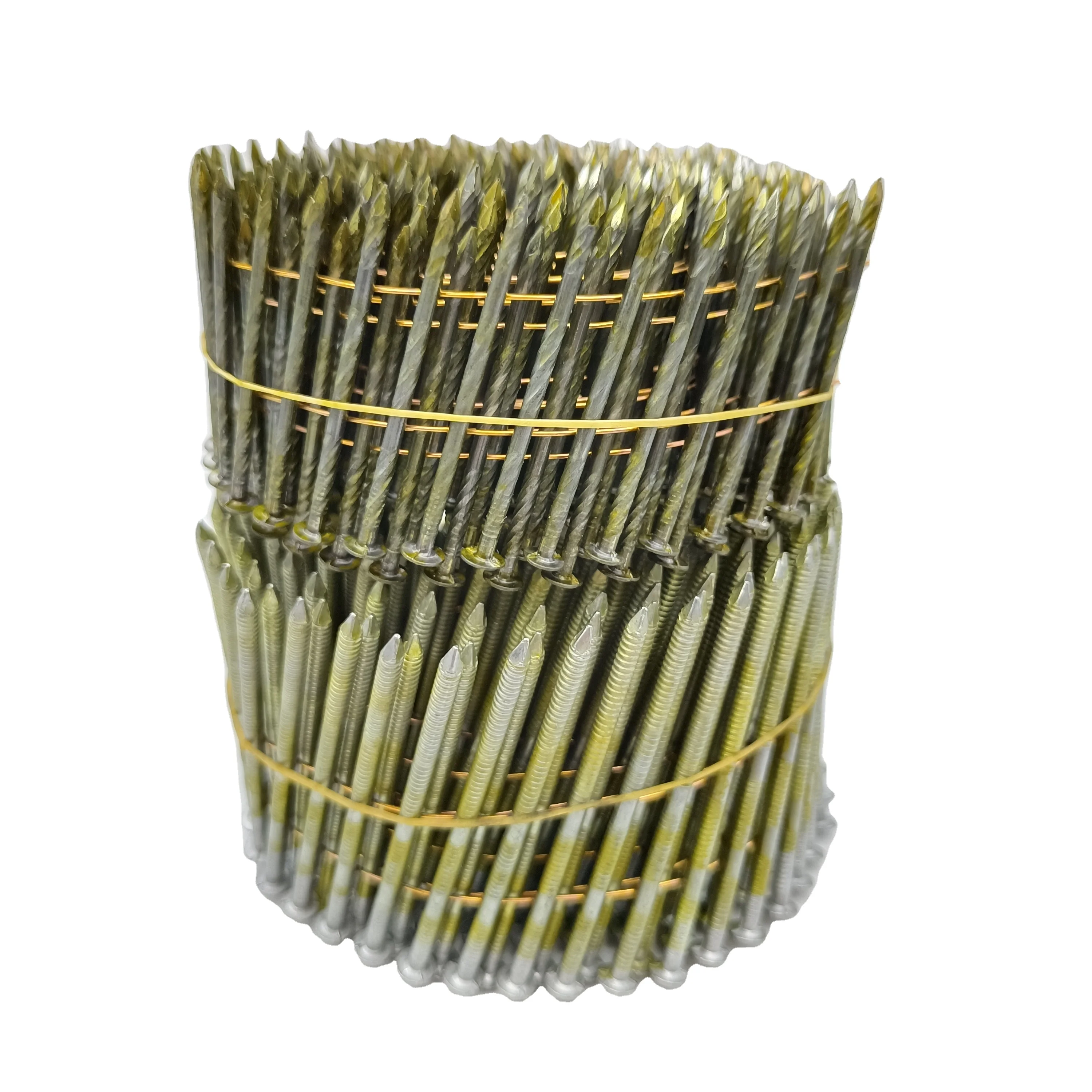 WIRE PALLET COIL NAILS Cheap 2'x.099' 2 1/4'x.099' Common Nail Steel Round Head,flat Head 10-25 Days Flat,round 5000 Pieces