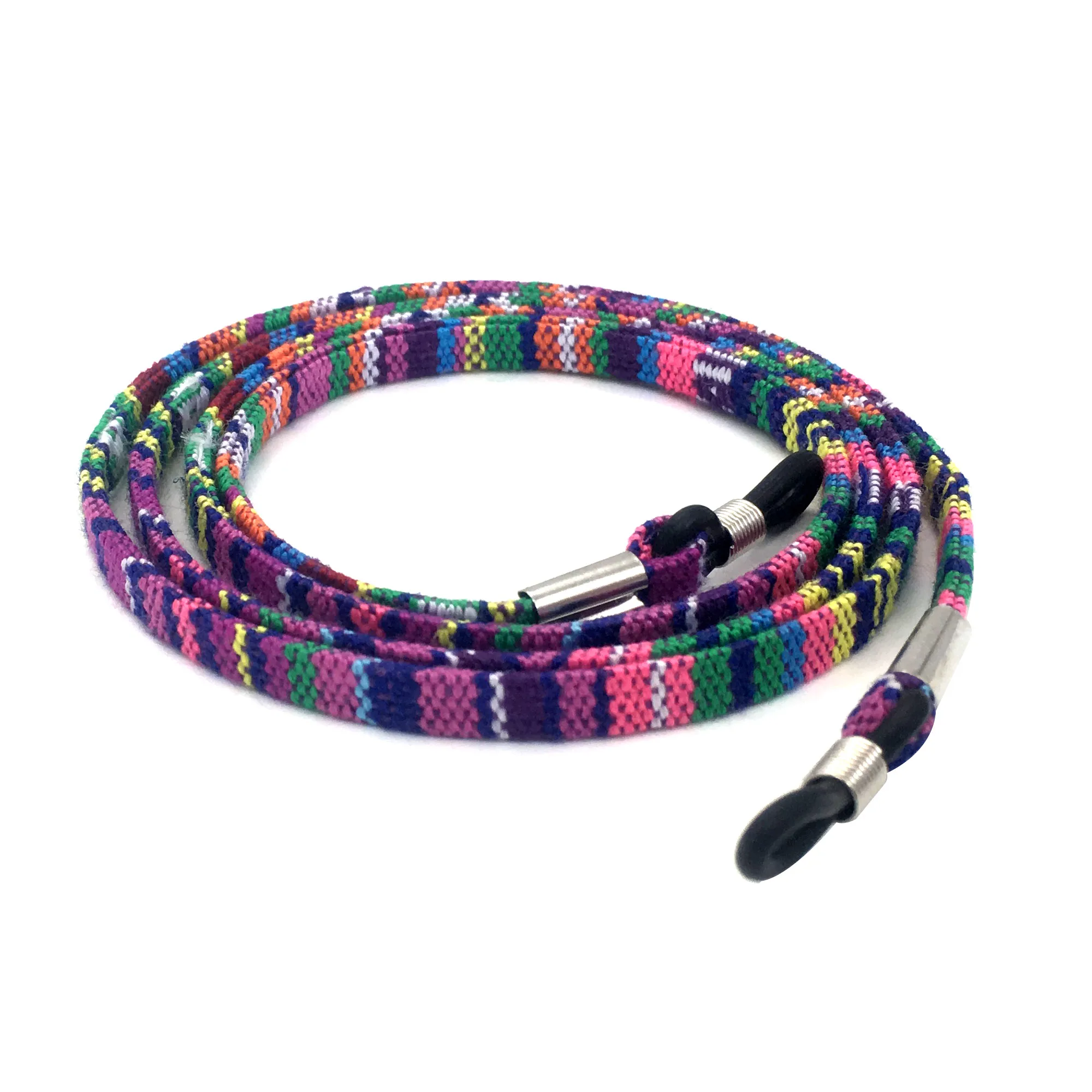 Ethnic style comfortable cotton cord Colorful sunglasses chain Eyewear adults cord