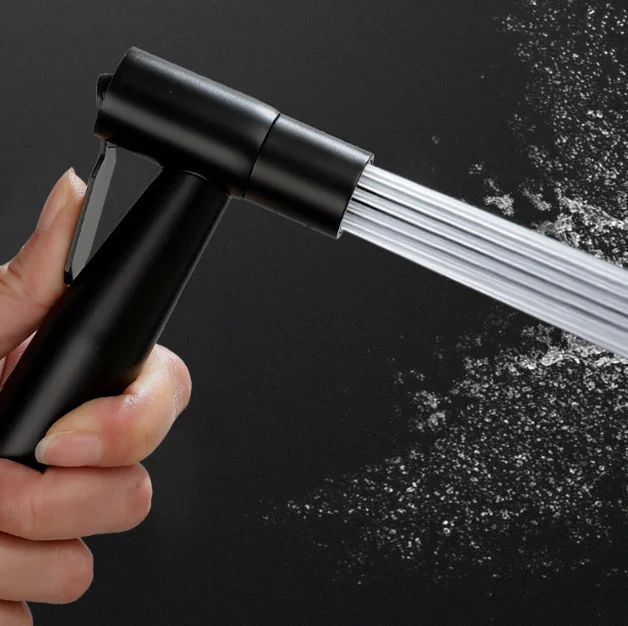 All Copper Toilet Companion with Spray Gun One-in 2-out Washer suit Household Toilet High Pressure Flush Nozzle