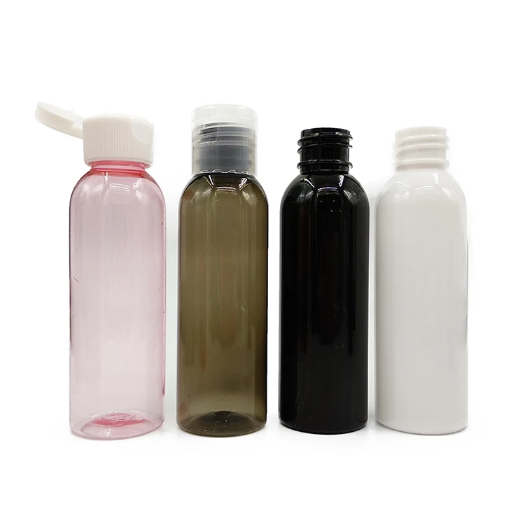 custom 30ml 50ml 60ml 100ml 120ml empty PET plastic hair shampoo body wash bottle
