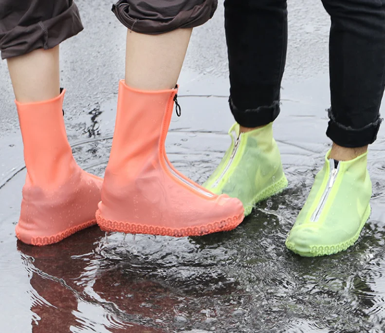 Wholesale Travel Overshoes Galoshes Silicone Cover Rain Boot Waterproof Reusable