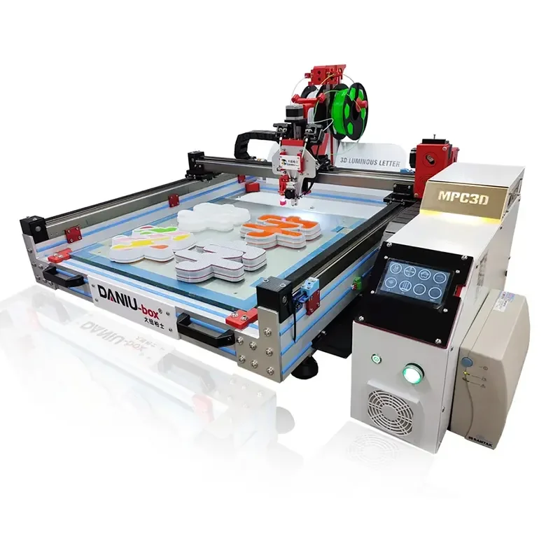 DANIU The Latest Channel Letter Sign 3D Printer Automatic leveling Smart 3D Channel Letter Printing Machine