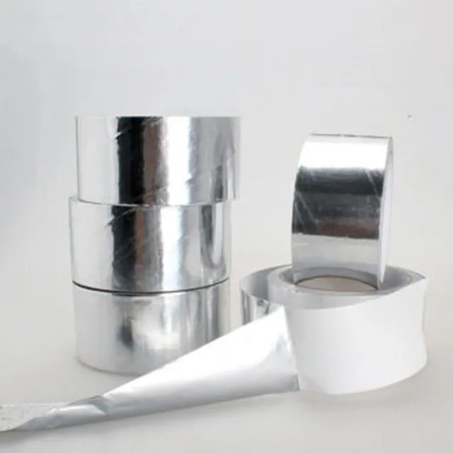 High quality aluminum foil adhesive  butyl tape for air conditioner lines, smoking machines, refrigerators and heaters, ovens.