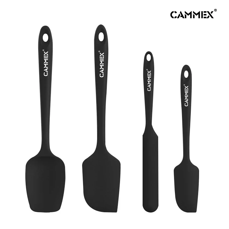 CAMMEX High Heat Resistant Silicone Spatulas Set Silicone Baking Kitchen Spatula Silicone Set