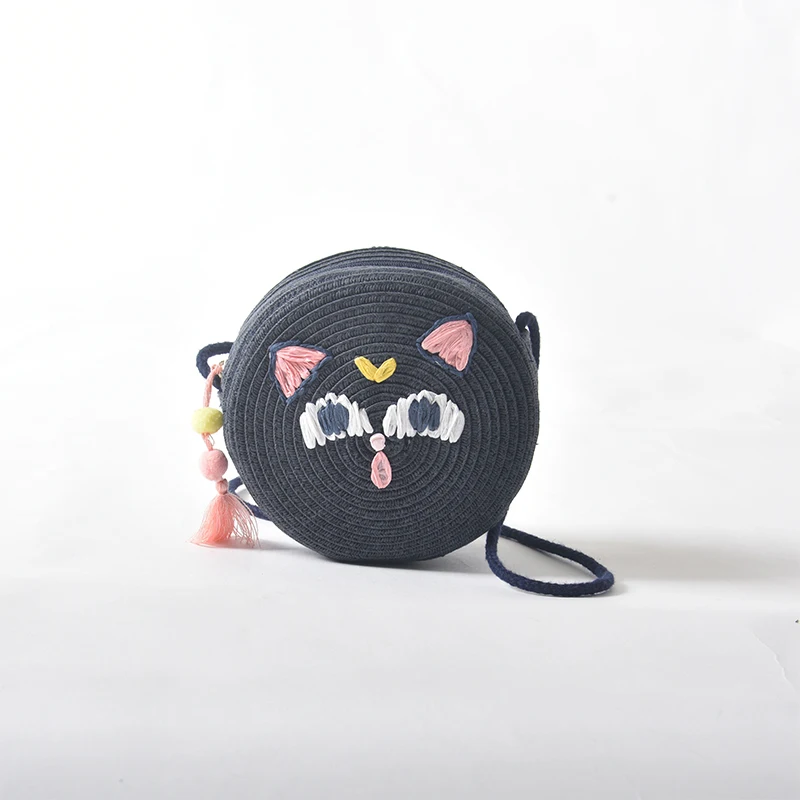 Crossbody Bag PU Leather Small Chain Clutch Handbags Latest Design Cute Girls Fashion CARTOON Kids Bag