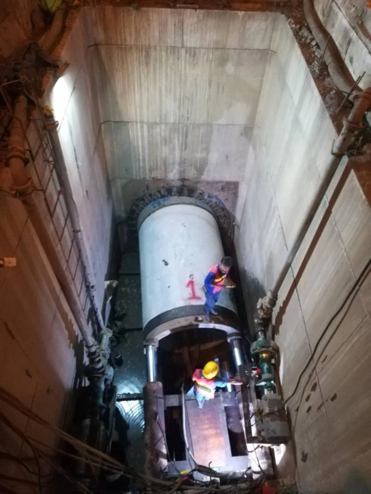 
NPD2600 Slurry balance micro-tunnel boring pipe jacking machine for sale 