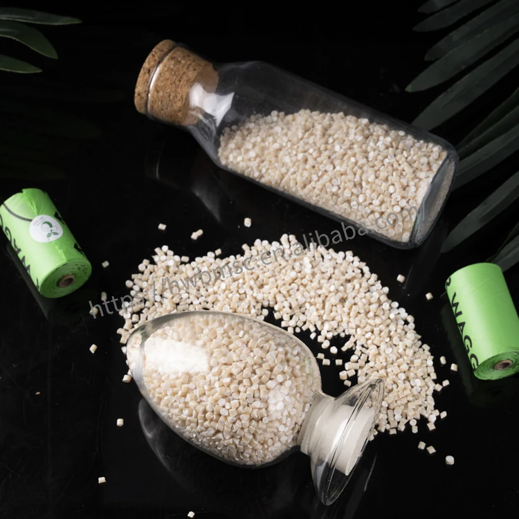 Biological Raw Materials & Biodegradable plastic Raw material Eco Modified PLA Resin 100% Biodegradable Bioplastic Raw material