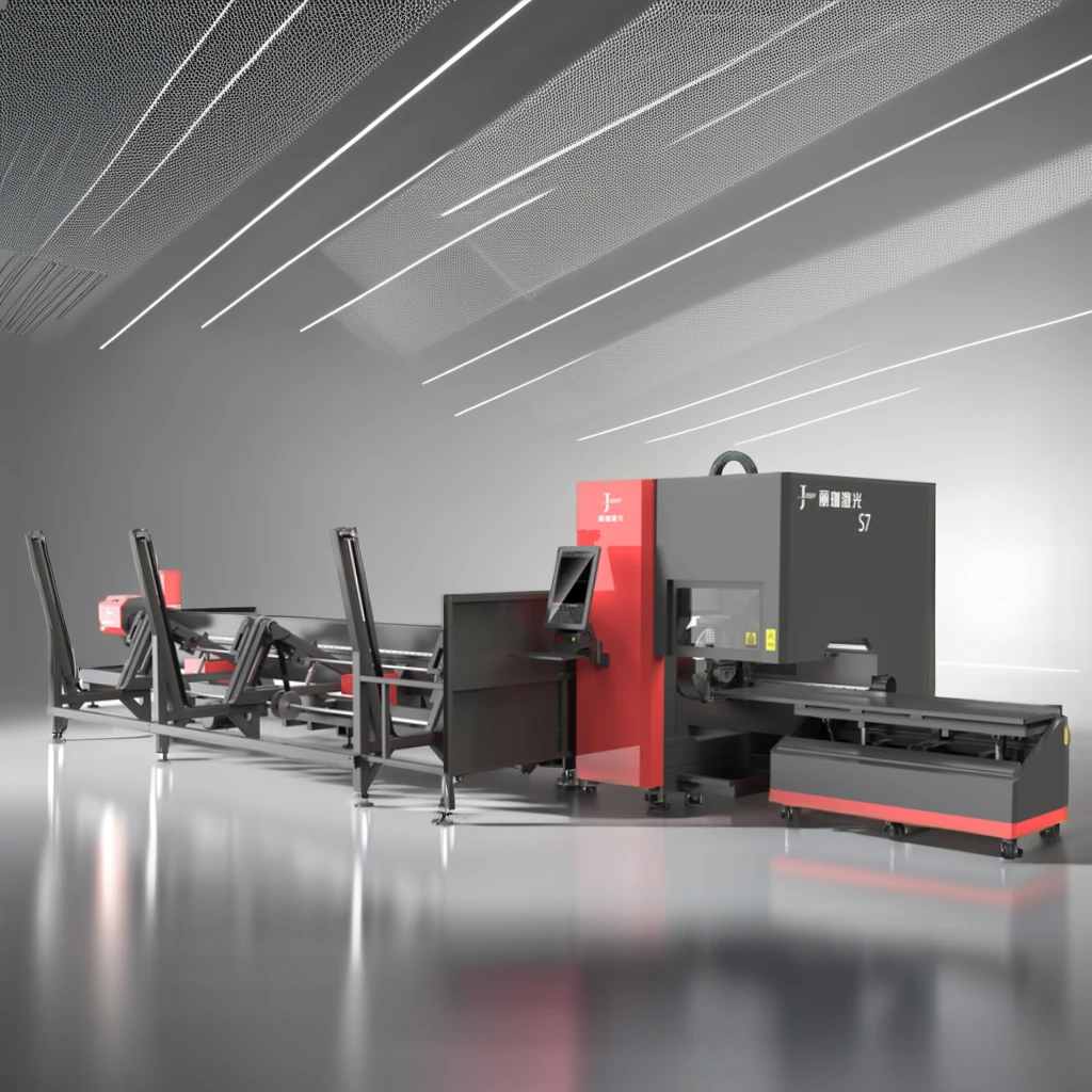 Manufacturer 6012 high-precision professional laser cutting machine Laser cutting of round and square tubes