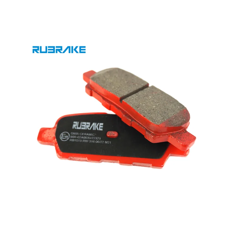 RUBRAKE D905 new auto ceramic car brake pads padded discs disc weight spares part parting brand for A4 Quattro 2003-2004 spare