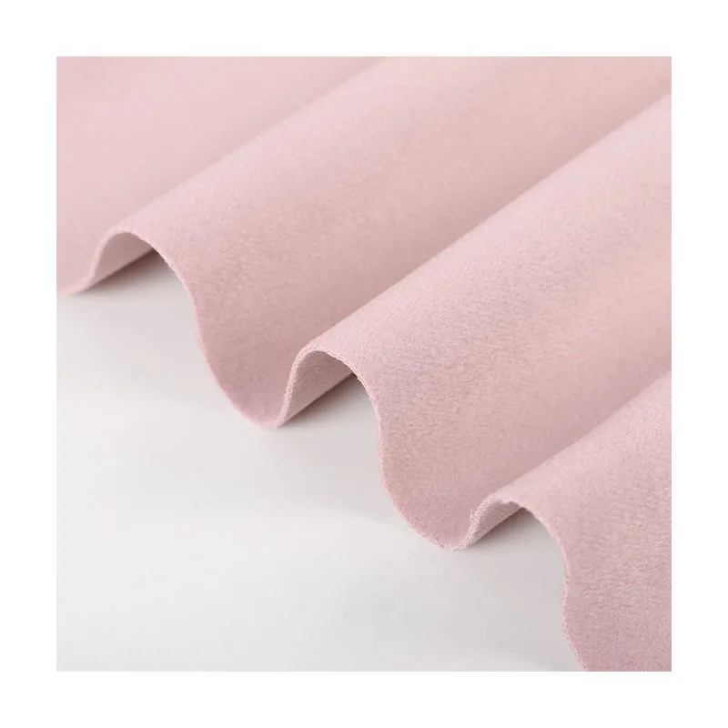 Double-faced woolen fabric high quality 10 cashmere 90 australasian wool fabric for winter coat