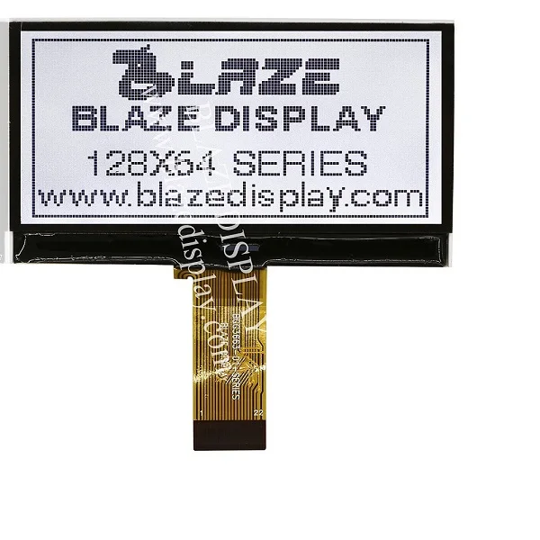 Hot sales 128X64  Controller Blue/ Yellow-Green/Gray Screen,12864 COG Graphic lcd display   For Lcd  display Module