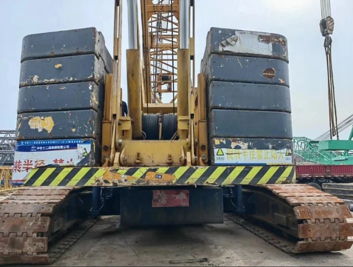 Xuzhou QUY250 used crawler crane 250ton Used crane with Luffing jib