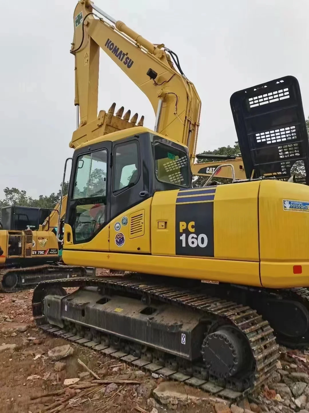 Discount Factory Outlet Best Price Machine Used Komatsu PC160 16 tons Medium Crawler Excavator In Stock.