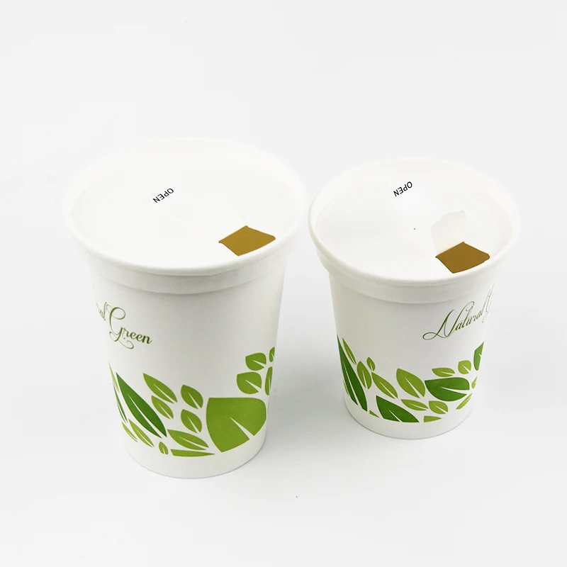8oz 12oz 16oz 100% biodegradable pla coffee cups