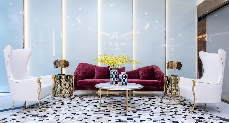 Лидер продаж 2022, современное роскошное бархатное кресло с золотыми ножками для гостиной