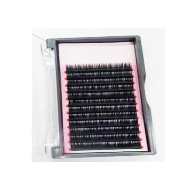 Korean manufacturer vendor Wholesale Cosmetic Soft False eyelash natural Customized Best quality black eyelashes
