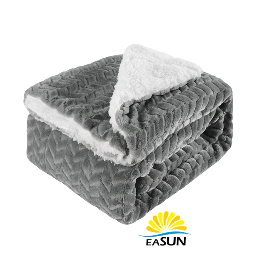 Hot-selling certificate custom luxury airline blanket fire retardant airplane blanket aviation blanket