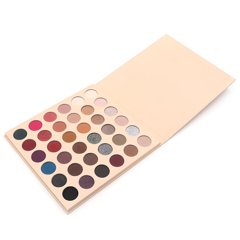 New style high quality 36 color eyeshadow palette matte eye shadow makeup