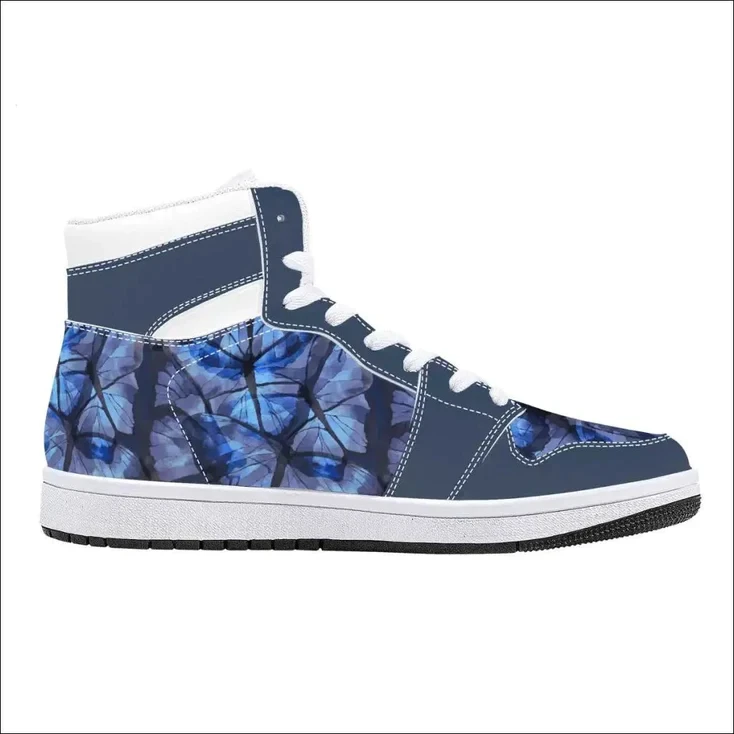 Print Night wing High Top Pu Leather Sneakers Wholesale Direct Sales Casual Sports Running Shoes For Unisex Dropshipping Shoes
